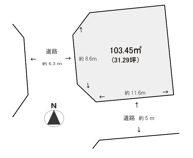 西垣生-880-区画図