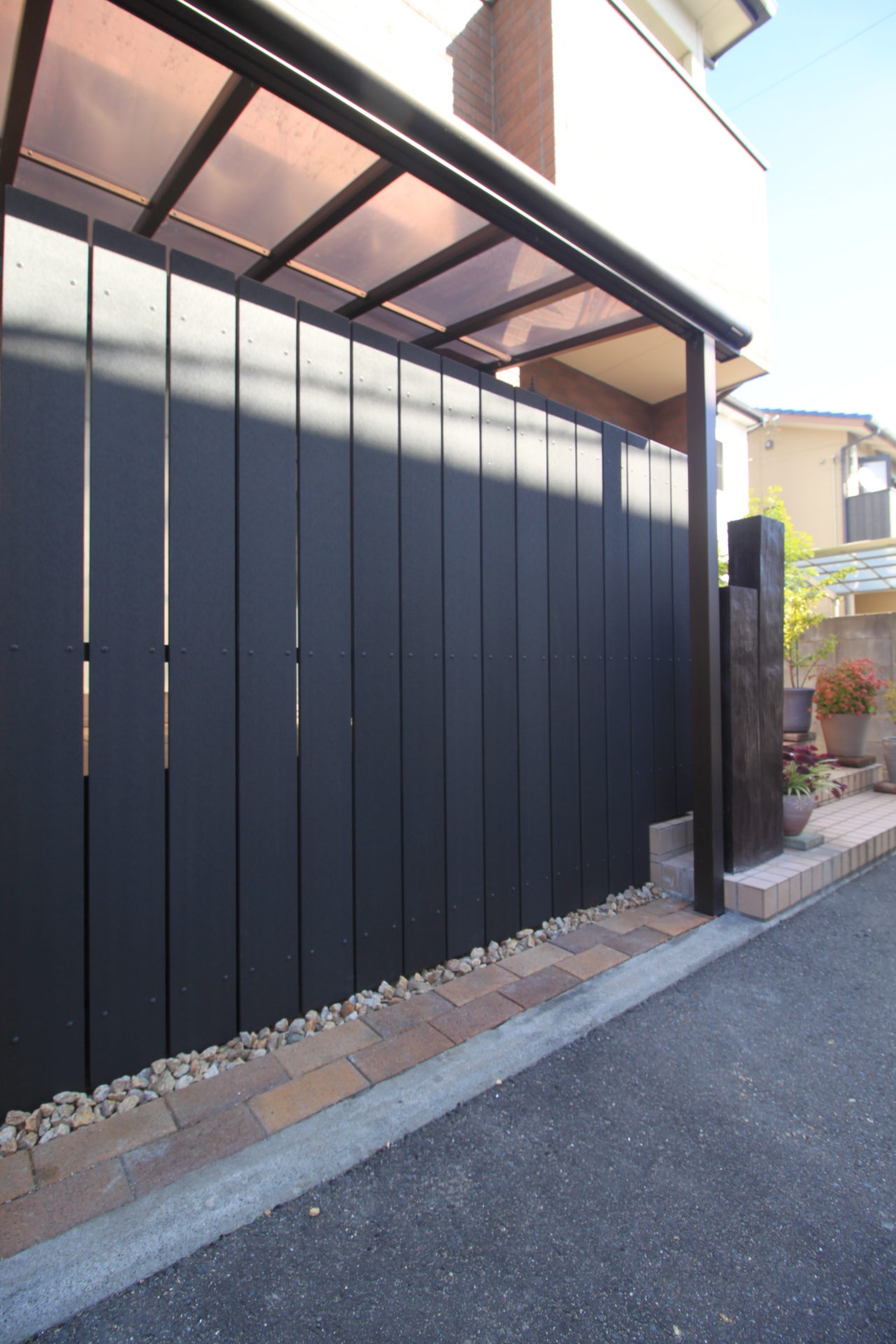 エコモックフェンス縦張り